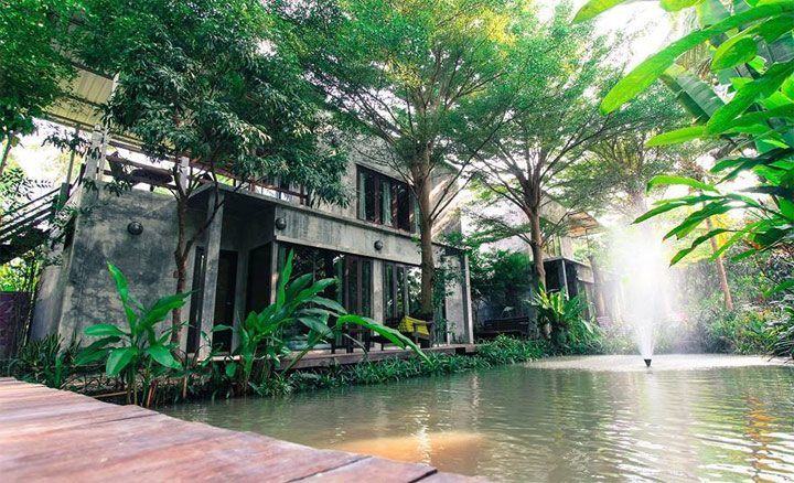 ริเวอร์โคโค่รีสอร์ทอัมพวาน้องหมาพักได้