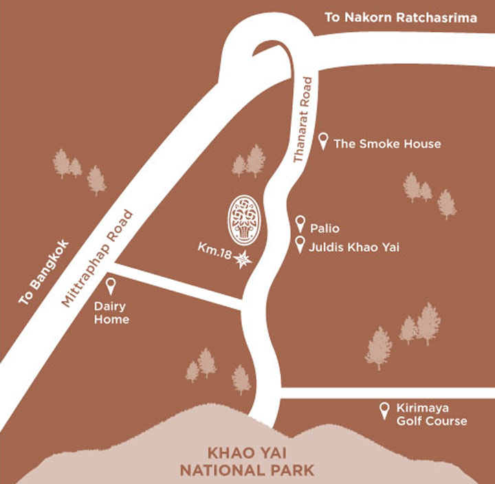ที่พักเขาใหญ่น้องหมาพักได้