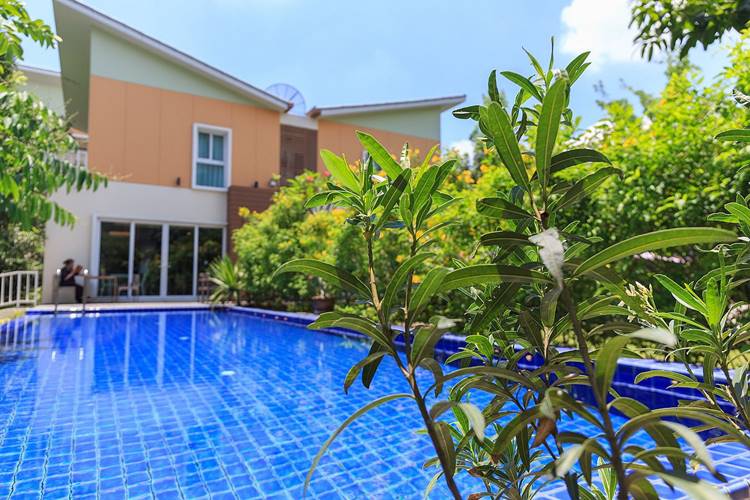 ที่พักใกล้สุวรรณภูมิน้องหมาพักได้