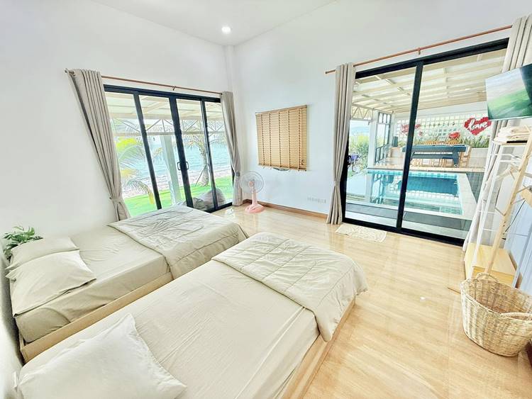 บ้านพักชายทะเลจันท์น้องหมาพักได้