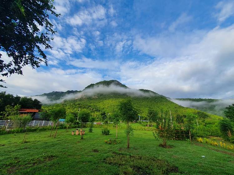 ที่พักเมืองกาญน้ำตกเอราวัณหมาพักได้