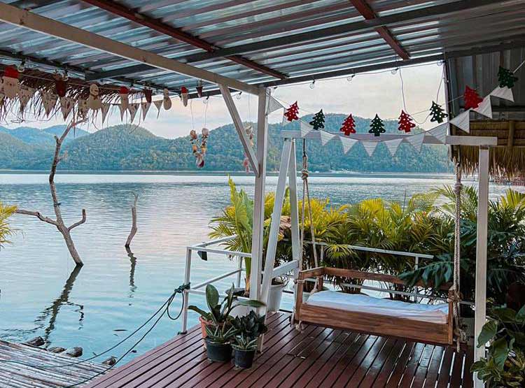 ที่พักเขื่อนศรีนครินทร์น้องหมาพักได้