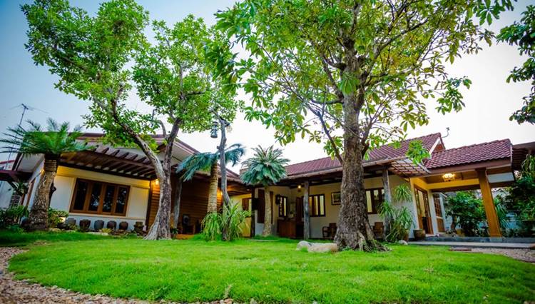 ที่พักกลางเมืองนครศรีน้องหมาพักได้