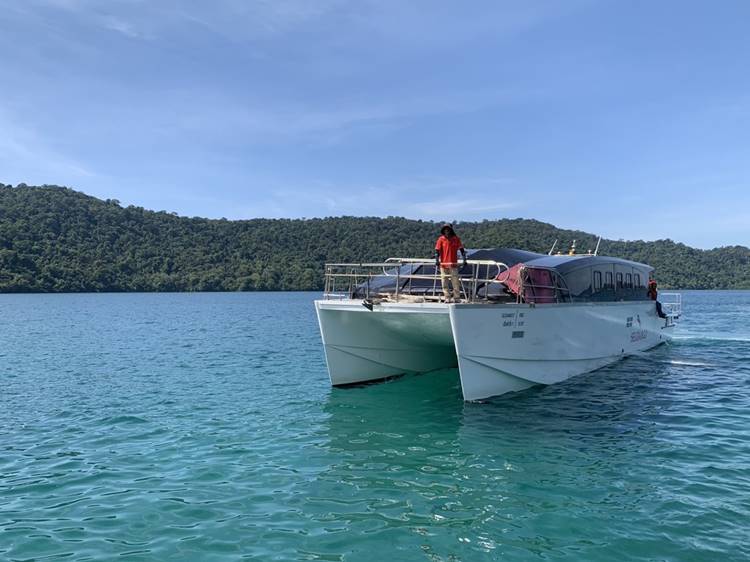 เรือด่วนไปเกาะกูดหมาขึ้นได้