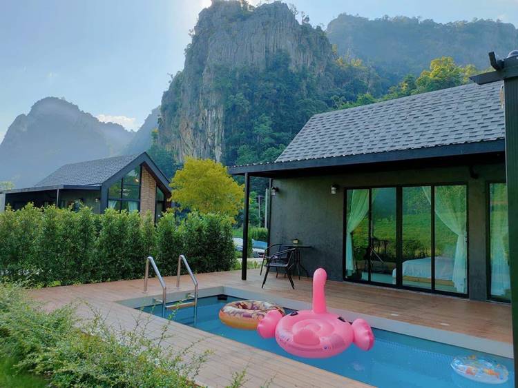 ที่พักริมเขาเมืองอุทัยหมาใหญ่พักได้