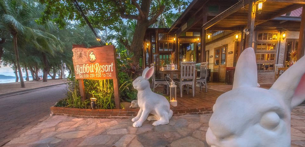 แรบบิทรีสอร์ทหาดดงตาลน้องหมาพักได้
