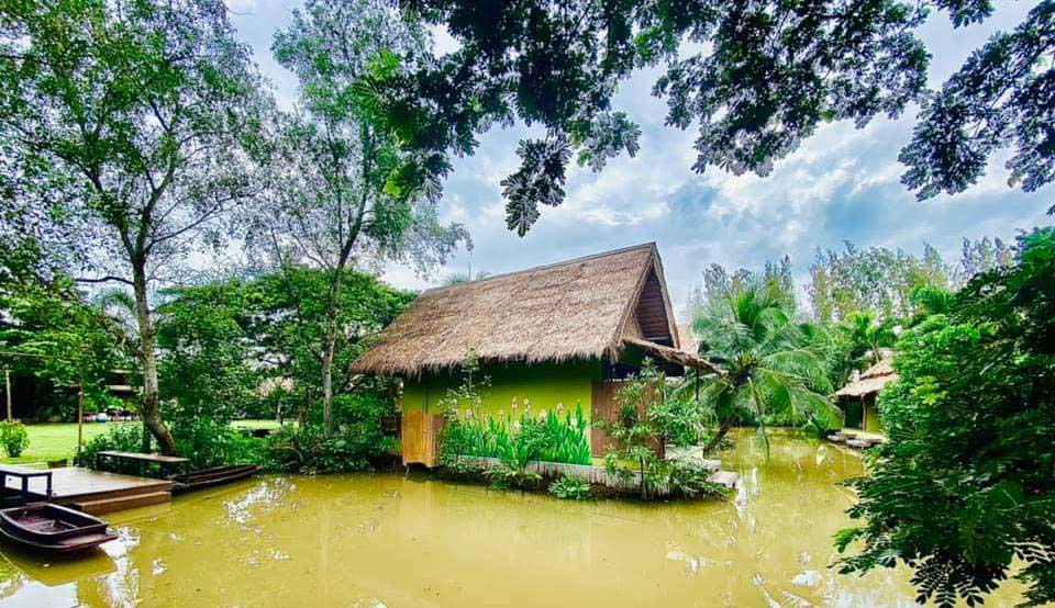 ที่พักอัมพวา แม่กลองน้องหมาพักได้