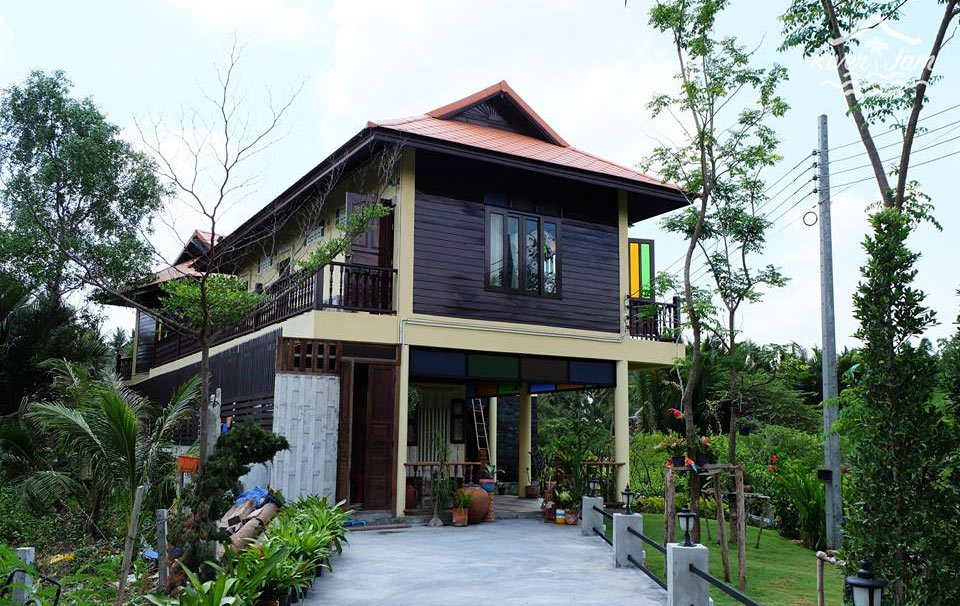 River Jam ที่พักอัมพวาน้องหมาพักได้