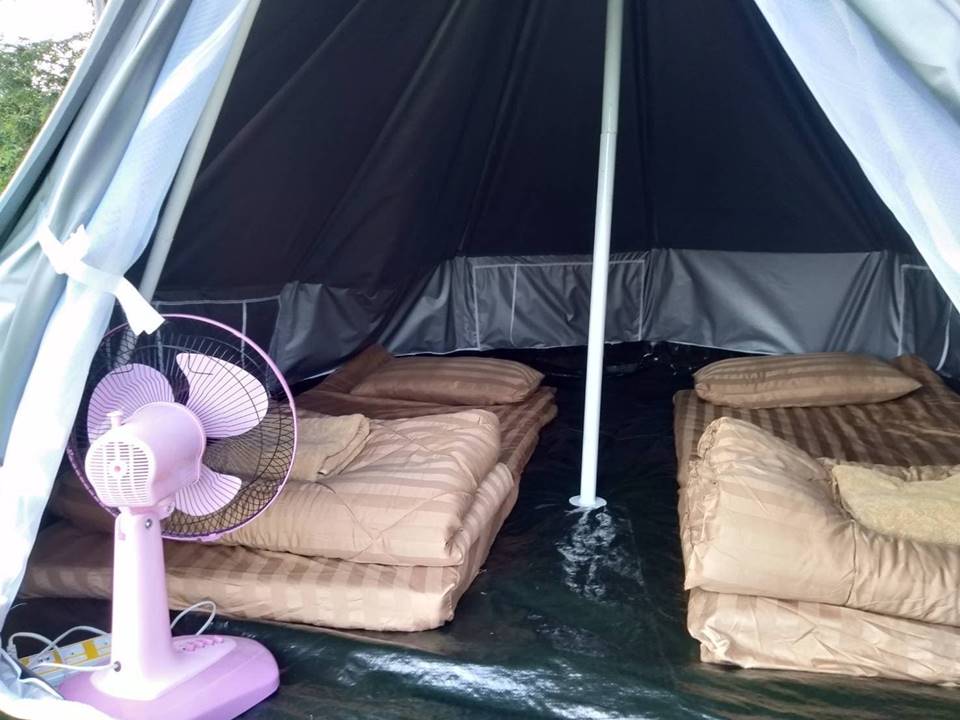 ที่พักริมน้ำแควน้องหมาพักได้
