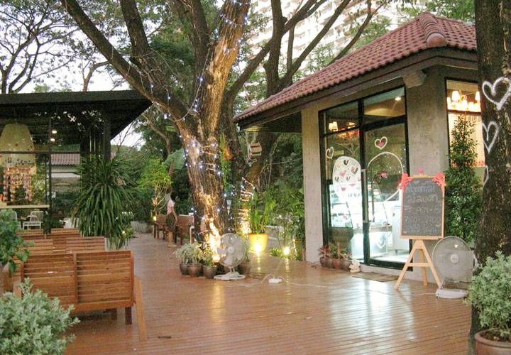 น้องหมาพักได้ แนะนำ ร่มไม้ไออุ่น ร้านกาแฟพาน้องหมามาได้